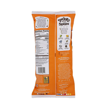Unique Snacks Sprouted Splits Pretzels, Non-GMO, OU Kosher, 8 Oz. Bag, Pack of 6