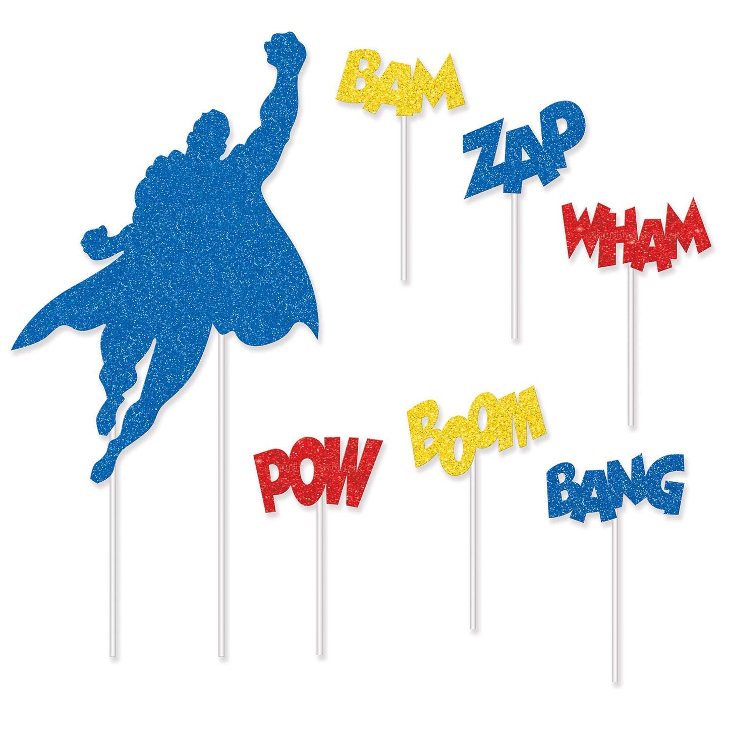 Superhero Cake Topper - 1 Pc