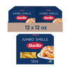 Barilla Jumbo Shells Pasta, 16 Oz. Box (Pack Of 12) - Non-Gmo Pasta Made With Durum Wheat Semolina - Kosher Certified Pasta