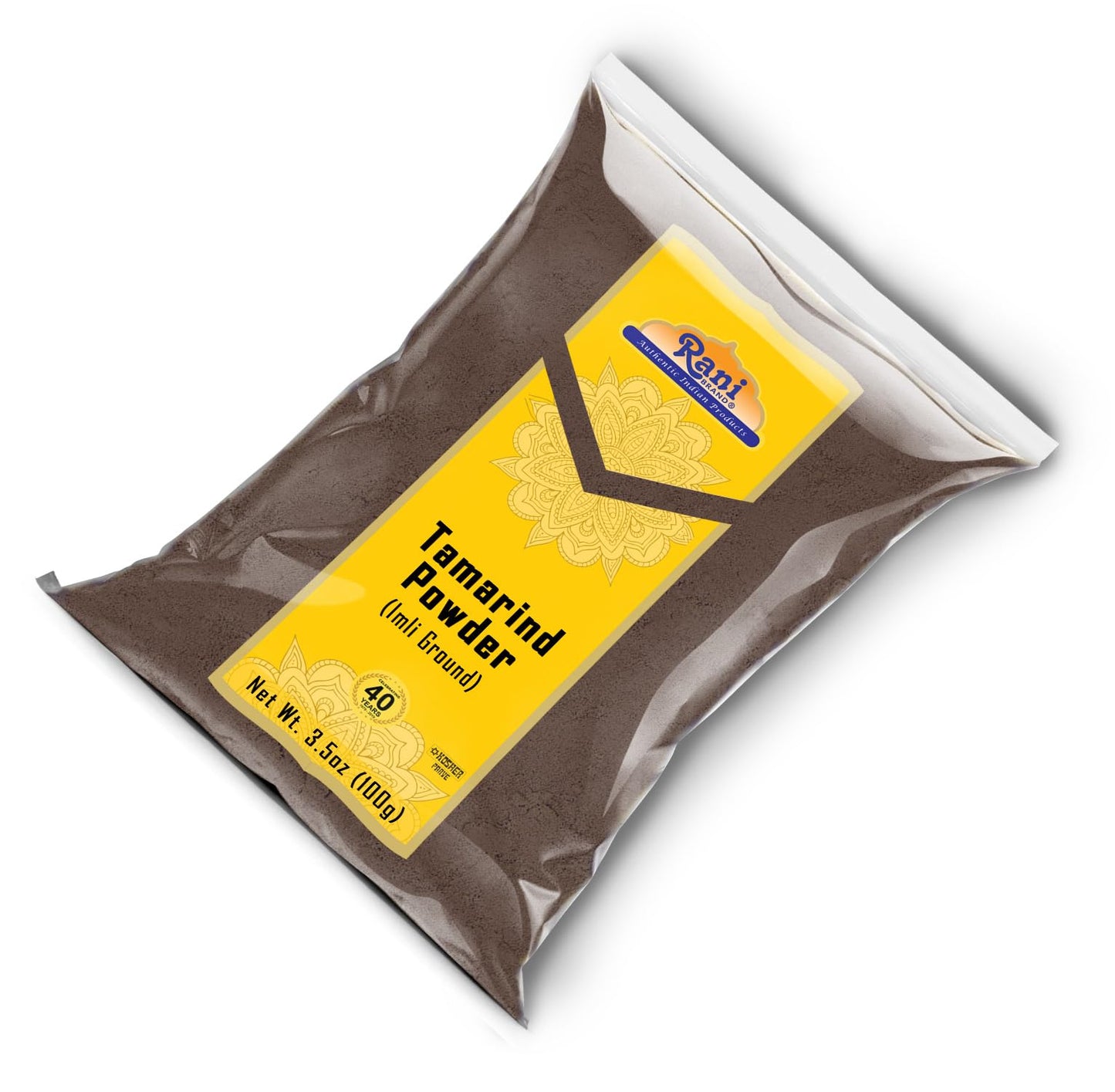 Rani Tamarind Powder (Imli) 3.5Oz (100G) ~ All Natural| No Added Sugar/Salt | Vegan | Gluten Friendly | Kosher | Non-Gmo | Kosher | Indian Origin