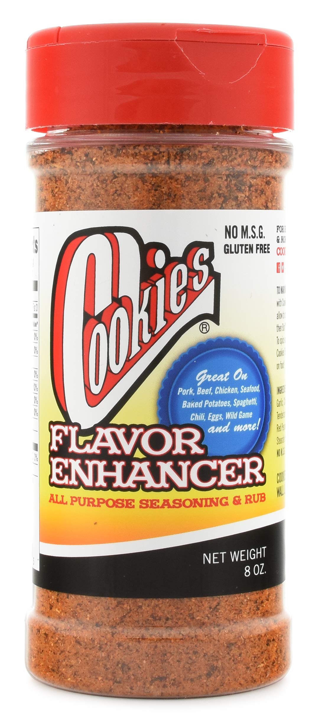 Cookies Flavor Enhancer All Purpose Seasoning 8 Ounce