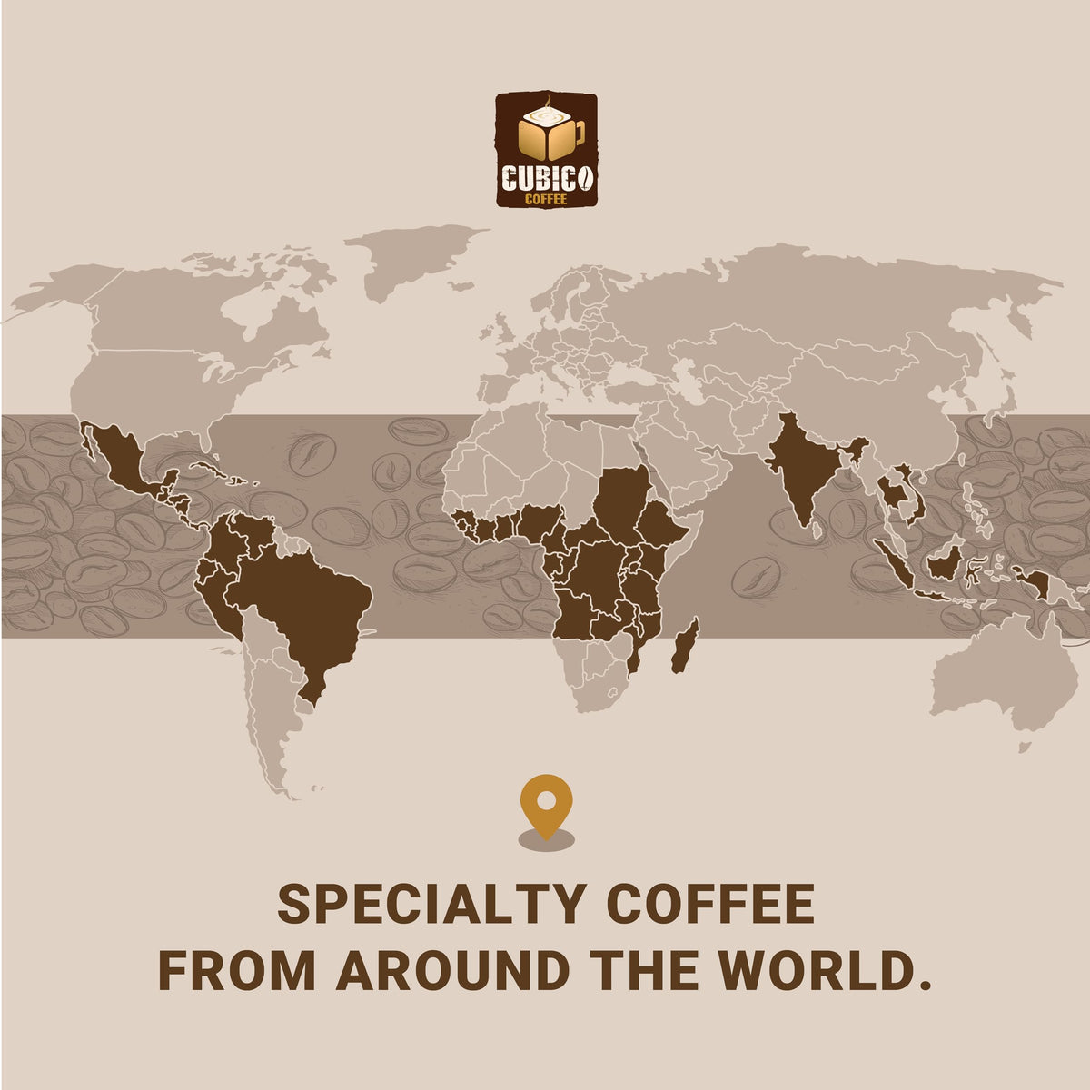 Nicaraguan Coffee, Whole Bean Coffee, Premium Nicaragua Segovia Single Origin Fresh Roasted Coffee Beans | Cubico Coffee | 12 Ounce Bag