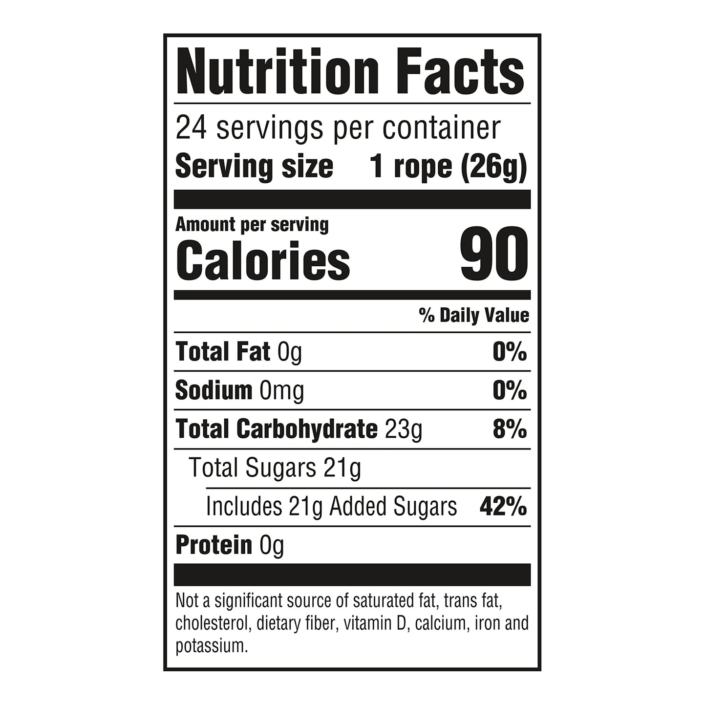 Nerds Rope Candy, Very Berry, 0.92 Ounce Ropes (Pack of 48)