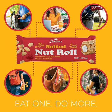 Pearson'S Bite-Size Salted Nut Roll With Caramel Flavor | 23 Oz. Bag | Bulk, Individually Wrapped