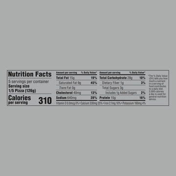 Digiorno Frozen Pizza - Five Cheese Pizza - Stuffed Crust Pizza 22.2 oz