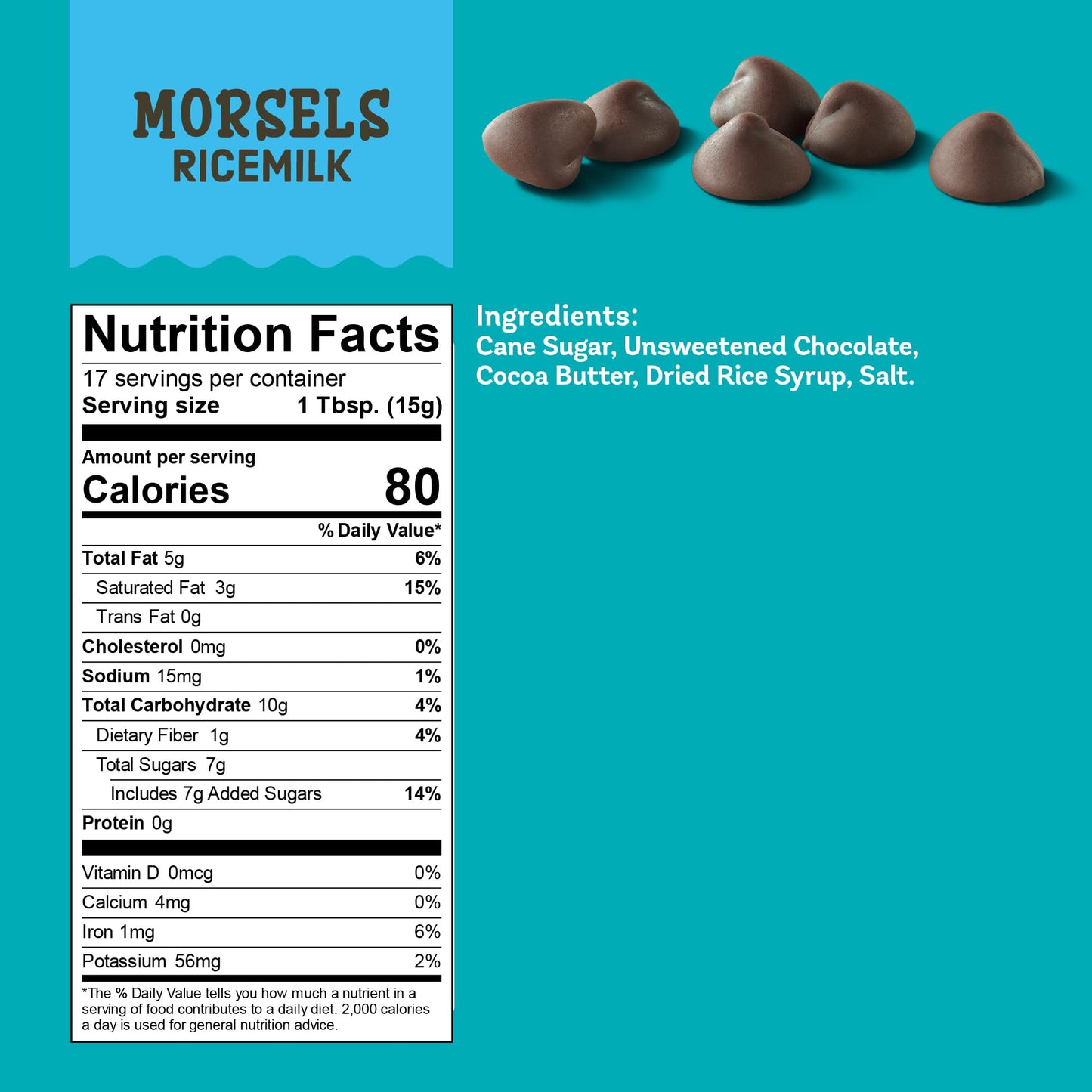Enjoy Life Milk Chocolate Baking Morsels, Vegan, Gluten-Free, Non-GMO, 9 Oz (Pack of 6) - Perfect for Brownies, Cookies, Pancakes, & More