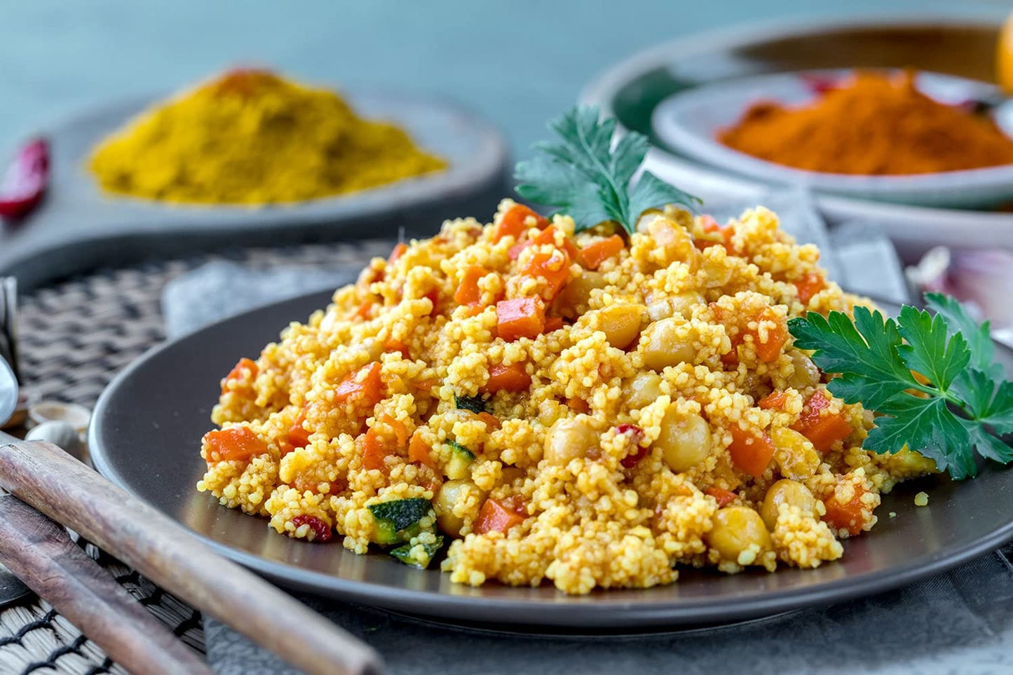 Food to Live Organic Whole Wheat Couscous, 3 Pounds - Non-GMO, Kosher, Raw, Vegan, Bulk