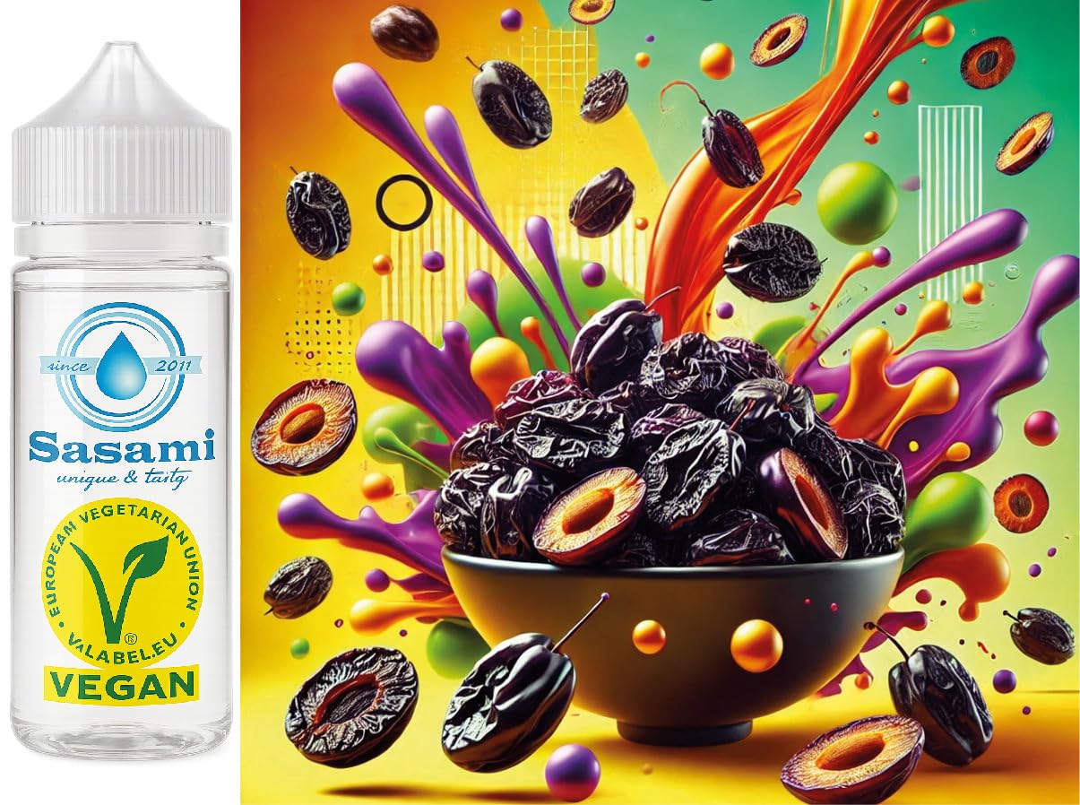 Prune - Dried Plum Flavor Concentrate - Vegan - Sasami - 100ml