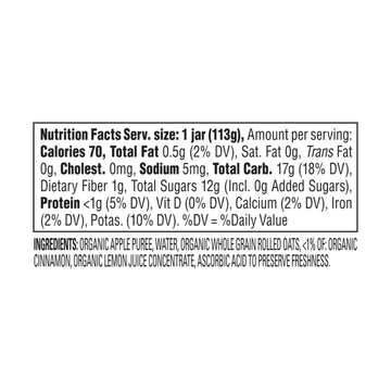 Og2 H B Apl Oats Cinn S2 ( 6 X 4 Oz )