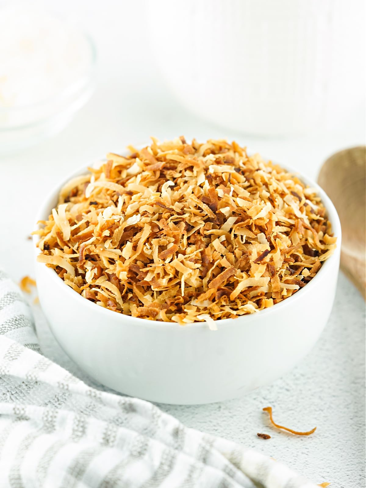 Toasted Sweet Coconut Flakes | by Dashers Spice & Beans | 1.5 lb Container