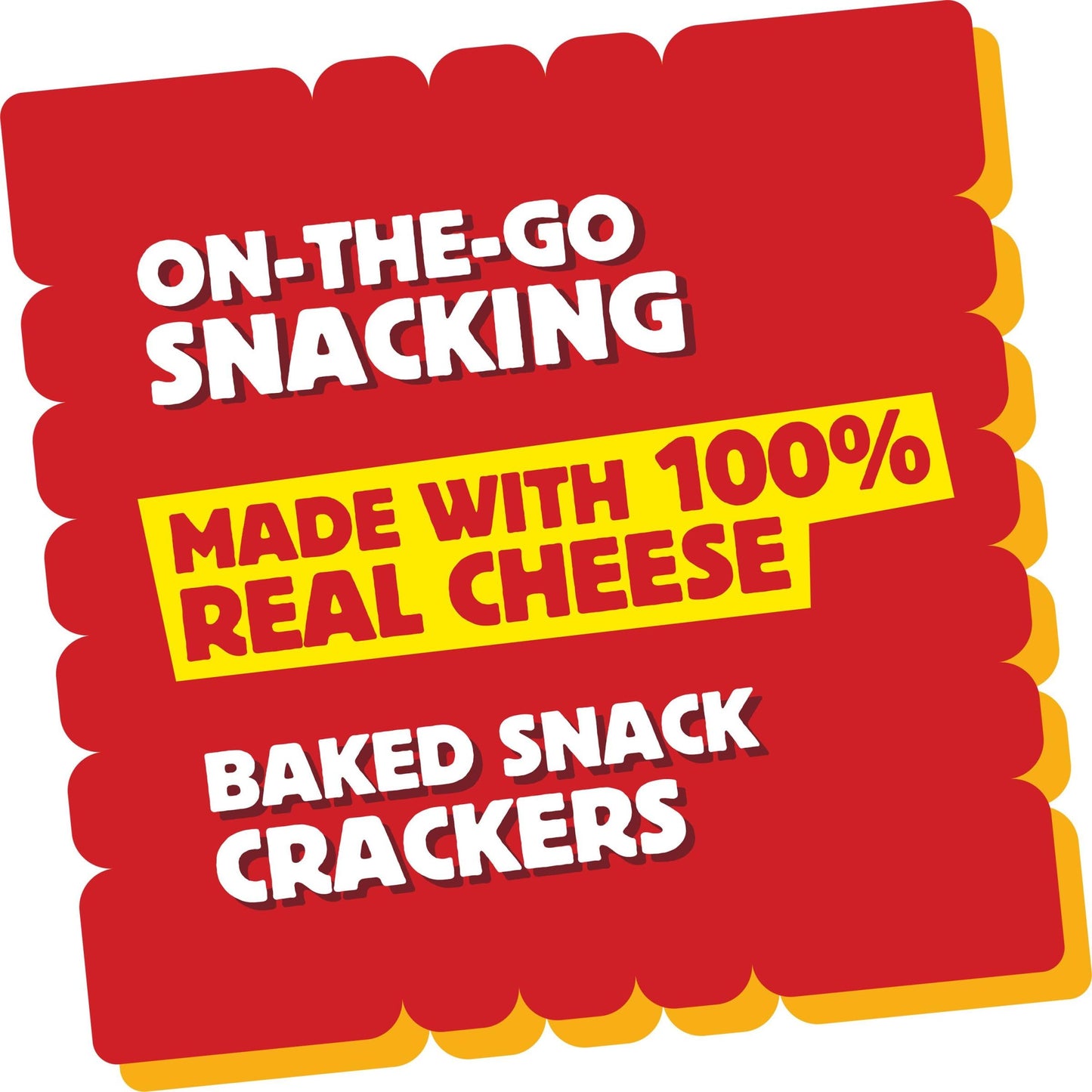 Cheez-It Cheese Crackers, Baked Snack Crackers, Lunch Snacks, White Cheddar, 12.4oz Box (1 Box)