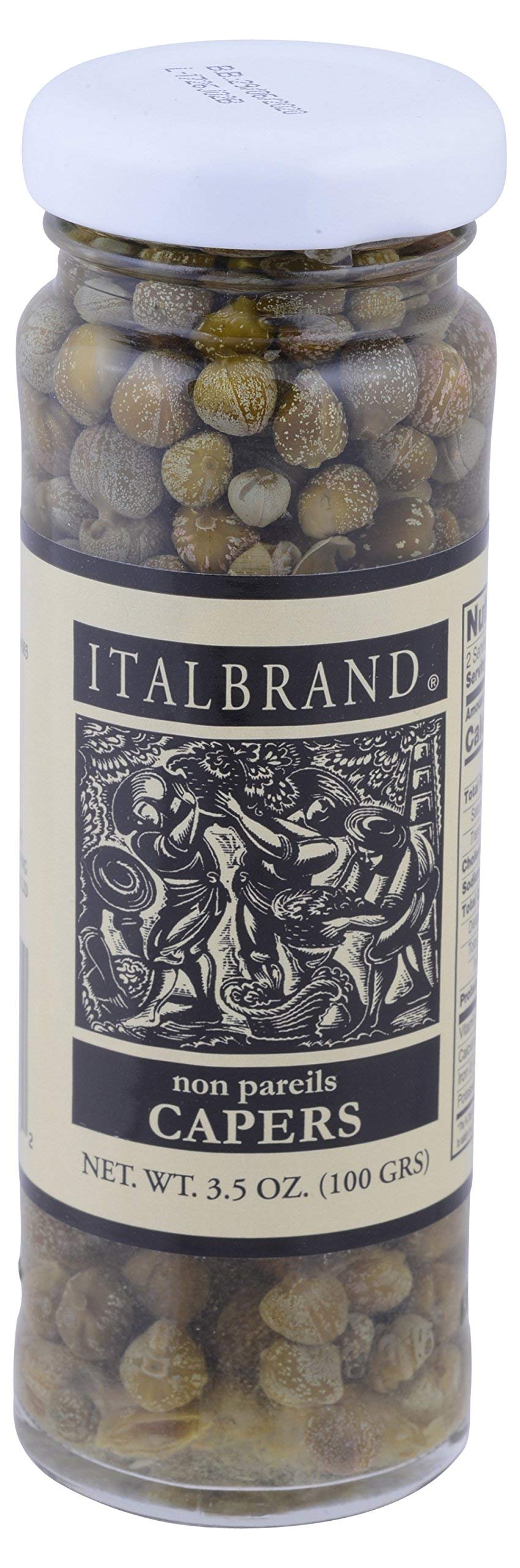 ITALBRAND Capers, 3.5 OZ