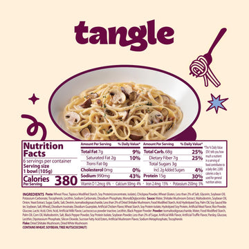 SAMYANG Creamy Mushroom Pasta Bowl, 3.70 oz (105g), Pack of 6, 45.0088 cm