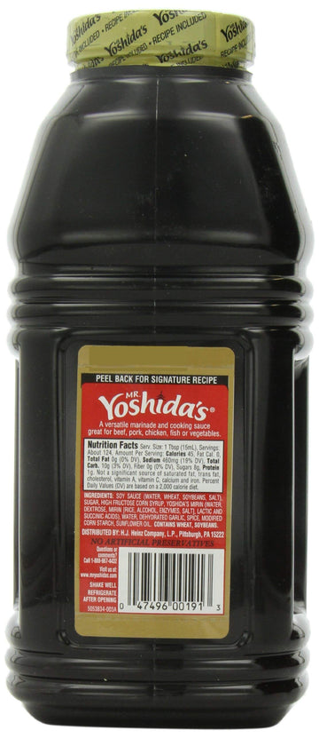 Mr. Yoshidas Gourmet Sauce, 86 Fluid Ounce.