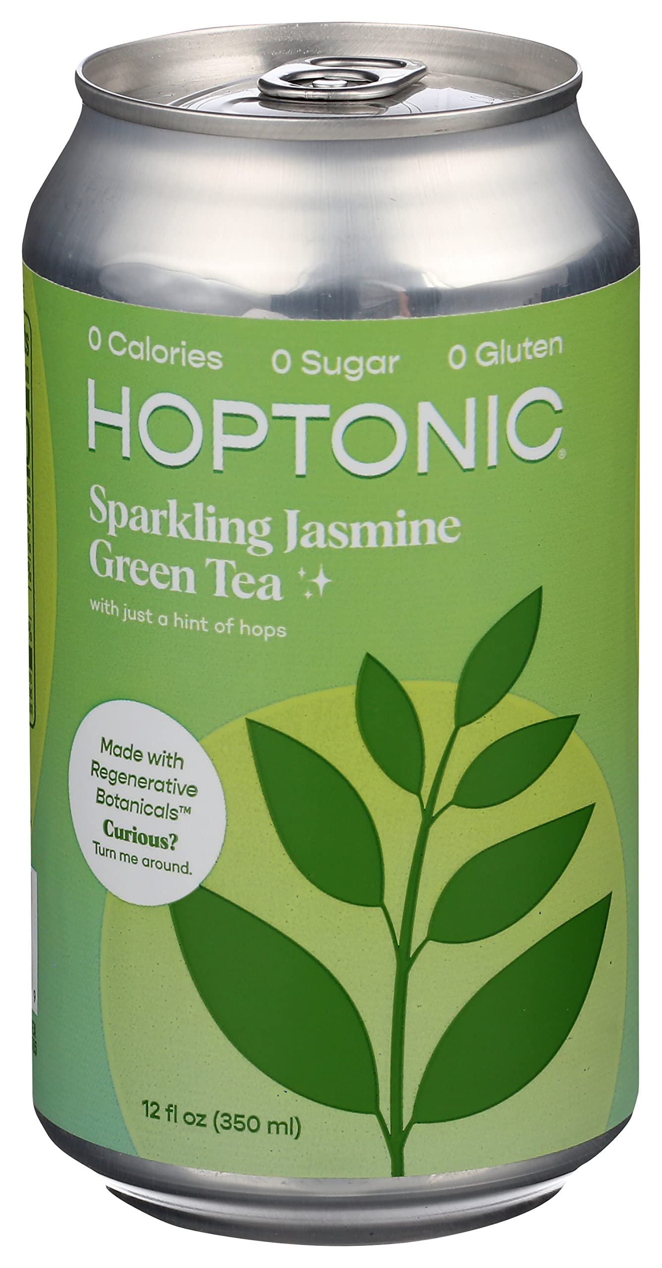 Brightleaf Organic Sparkling Jasmine Green Tea, 12 Fz
