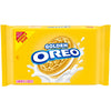Oreo Golden Sandwich Cookies, Family Size, 18.12 Oz