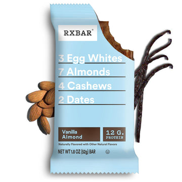 Rxbar Protein Bar, Vanilla Almond, 12G Protein