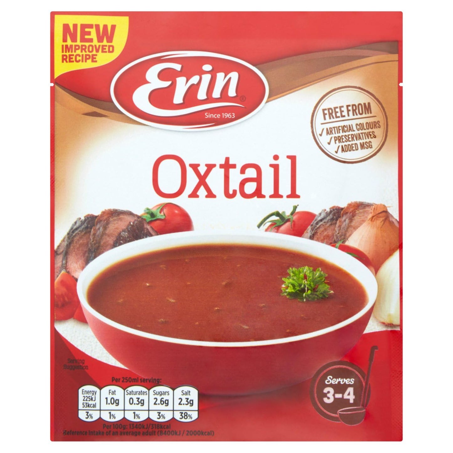 Erin Irish Oxtail Soup - 57g (Pack of 2)