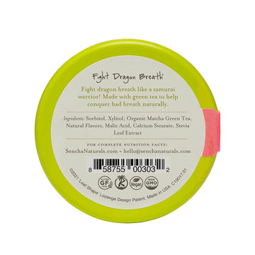 Sen Cha Naturals Green Tea Mints (Pink Dragonfruit, 1.2Oz (Pack Of 6))