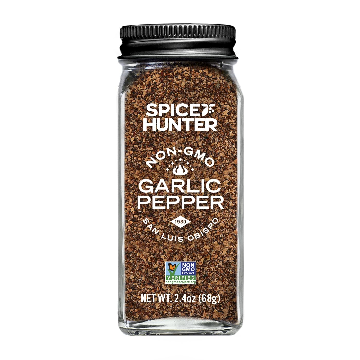 Spice Hunter Garlic Pepper Blend 2.4 Ounce (Pack of 6)