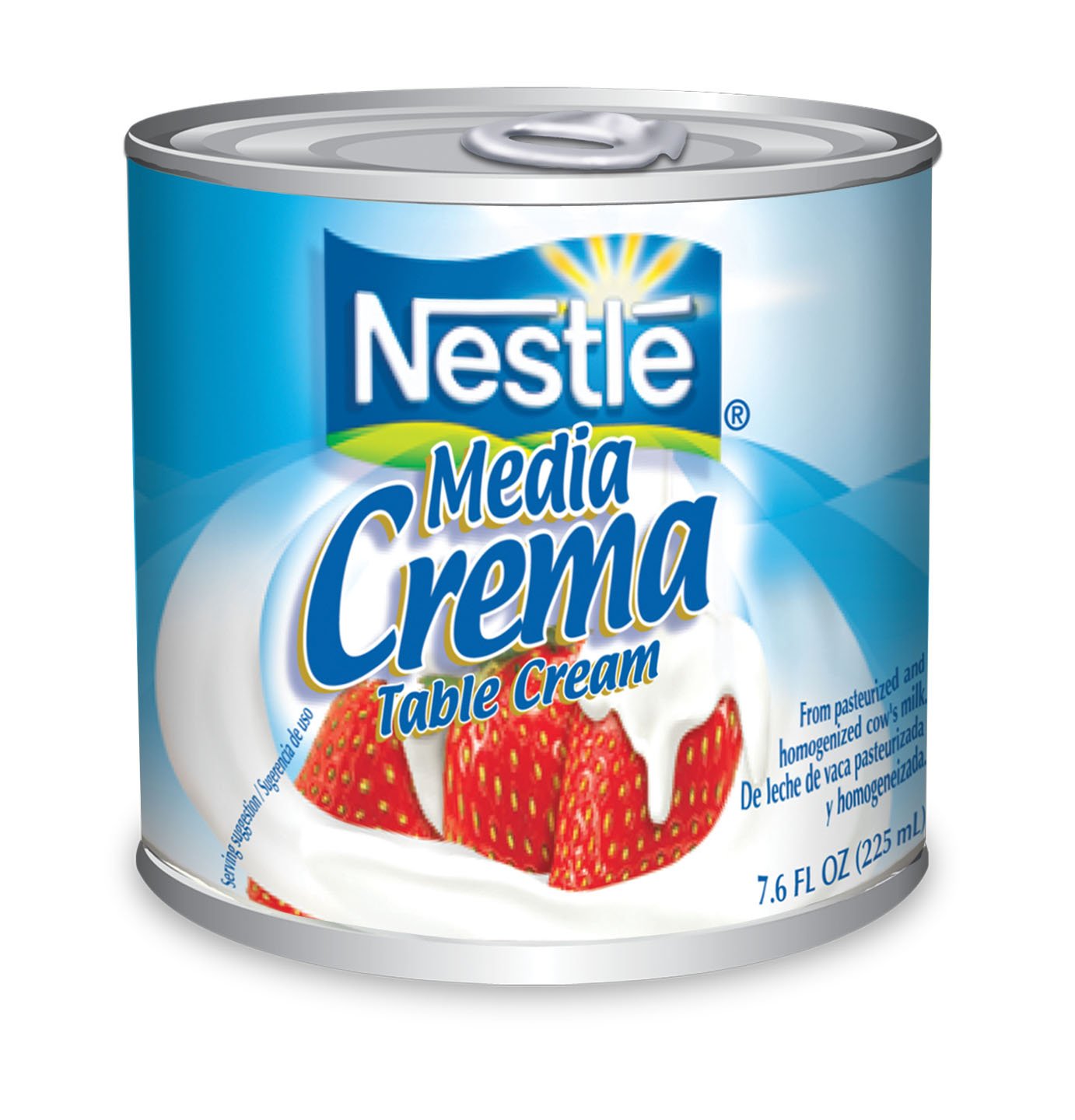 Nestle Media Crema Lite, 7.6-ounces (Pack of 24)