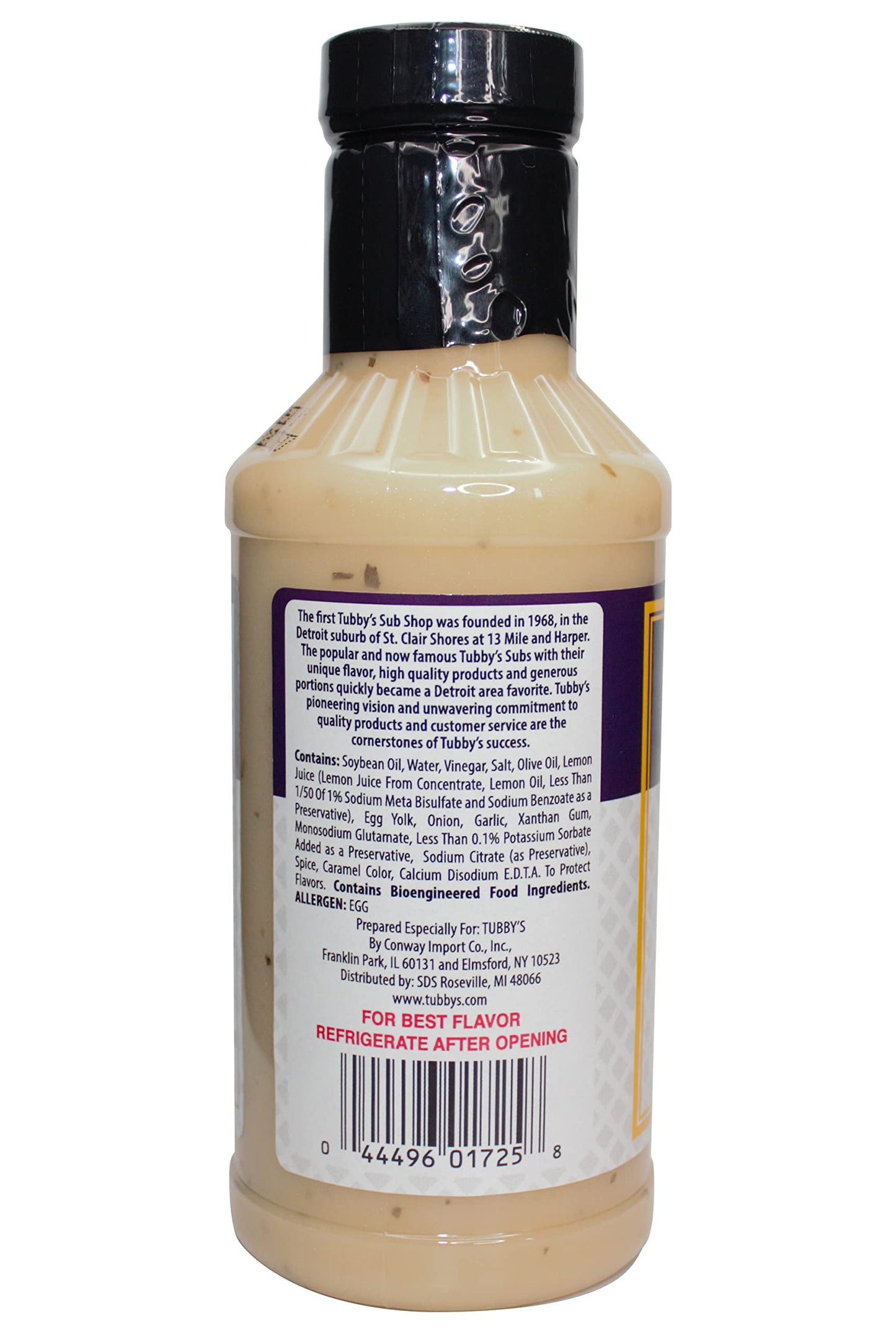 Tubbys Famous Dressing, 16 Fl Oz