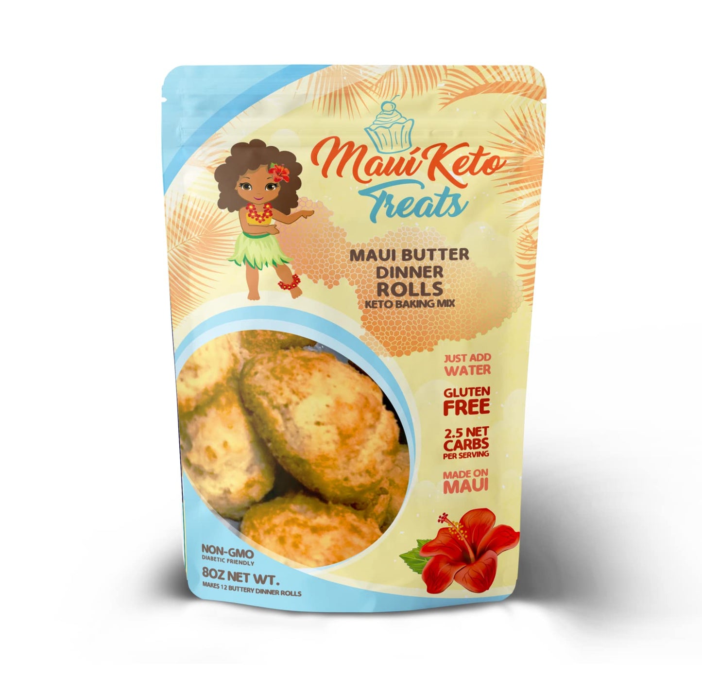 Maui Butter Dinner Rolls Mix - makes 12 rolls