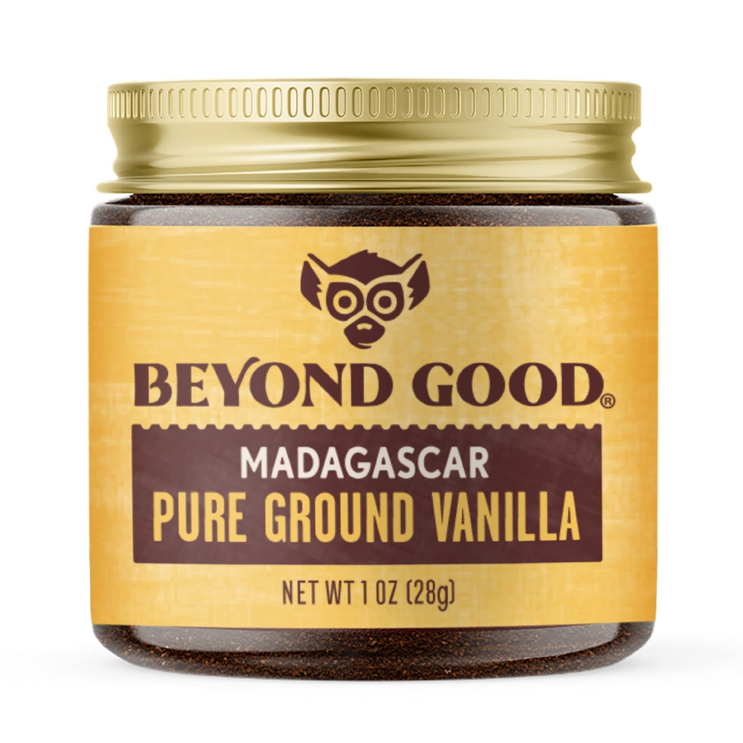 Pure Ground Vanilla Powder | Pure Madagascar High Standard Ground Vanilla Beans For Bakers Chefs Ice Cream Makers And Home Cooks | Beyond Good Vanilla