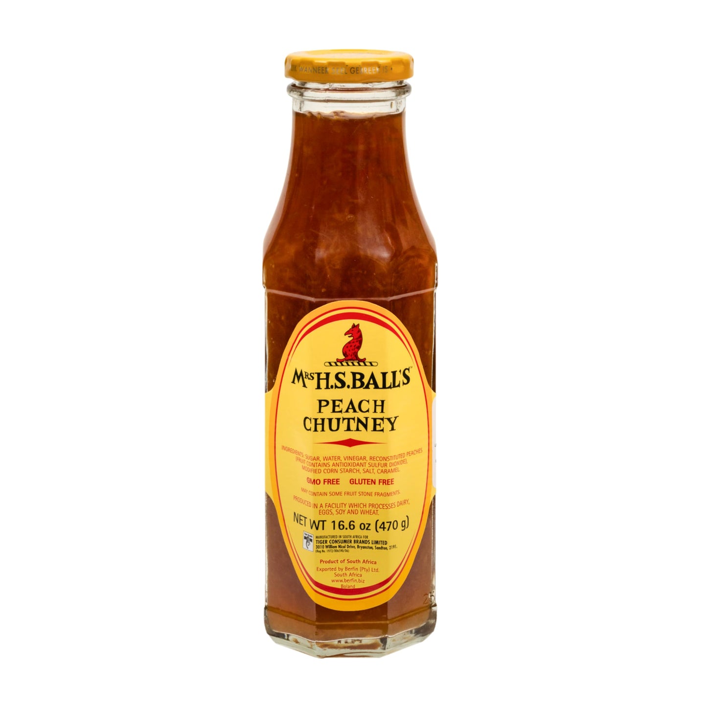 Mrs Balls Peach Chutney 470g