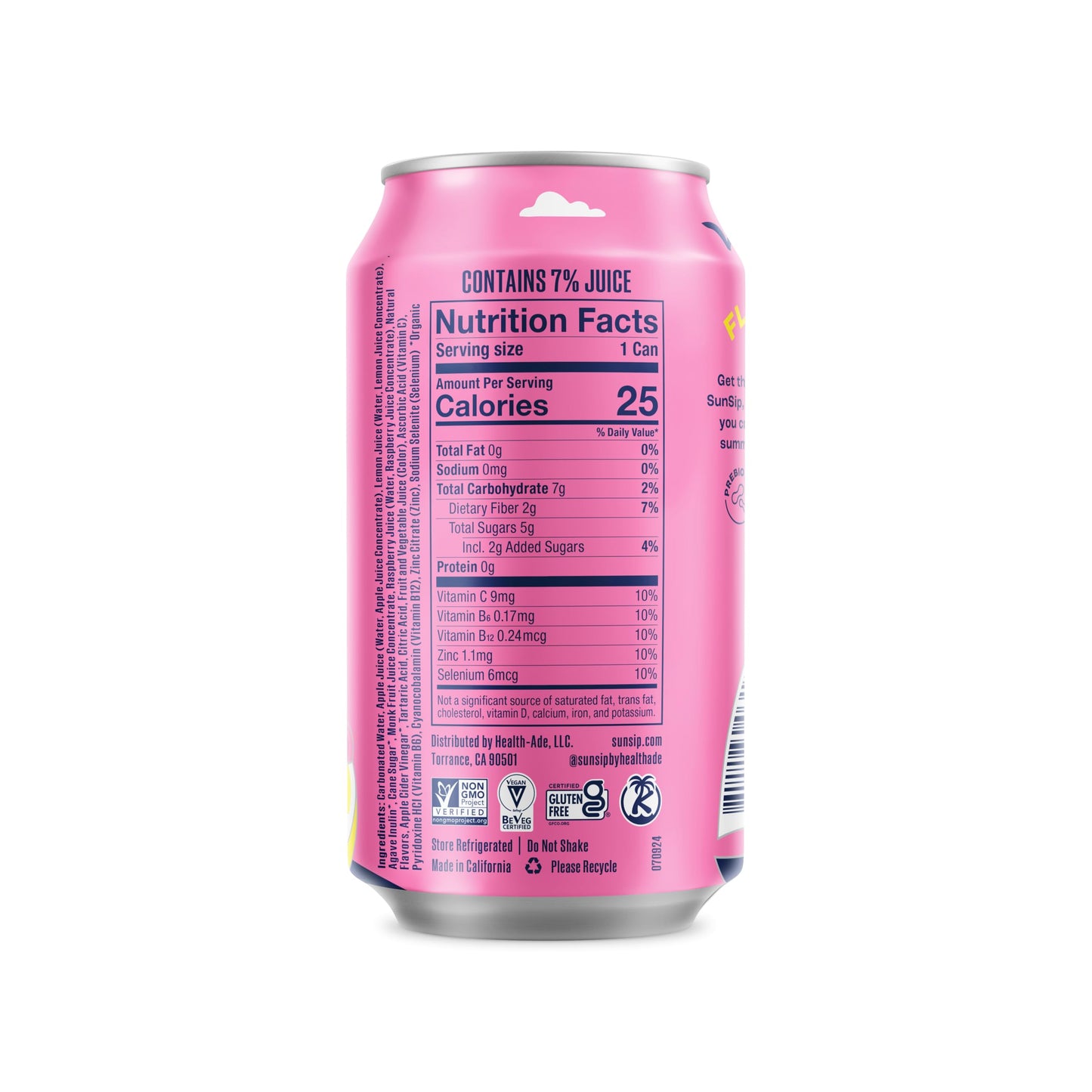 SunSip - Raspberry Lemonade