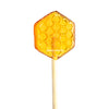 Sparko Sweets Natural Honeycomb Lollipops, Made In Usa, No Artificial Ingredients, No Corn Syrup, 16 Pieces, 1.3-Inch Diameter, 1.5 Lbs, Gold – Ideal For Tea Stirrers, Sore Throat Remedy, And Gifts