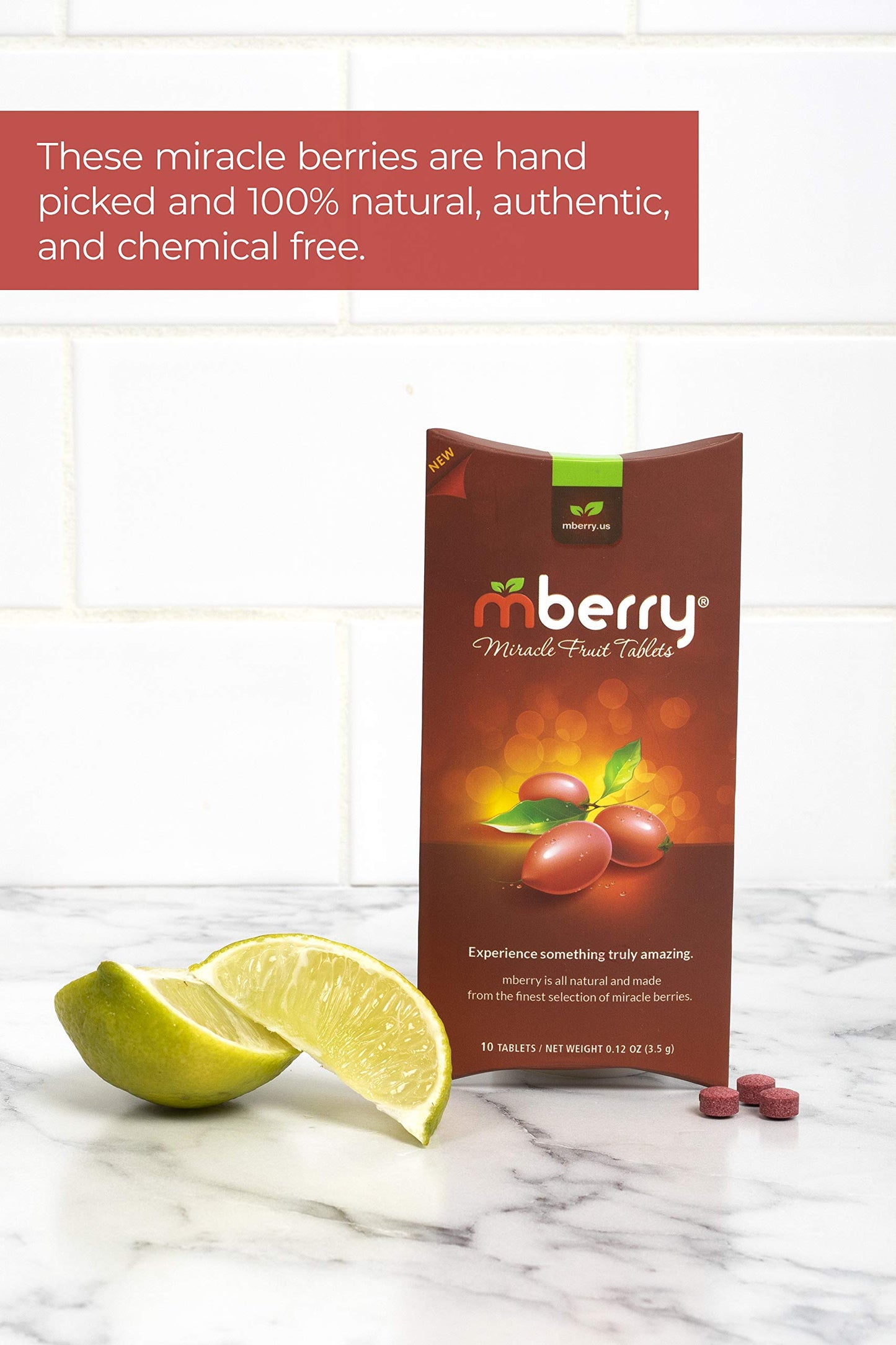 mberry Fruit compact pieces - 10 Count (Pack of 2) - Natural Flavor Enhancer