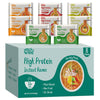 VOLO VERO Protein (32g) Ramen Variety Pack - Chicken Spicy Beef Kimchi Curry 8 Packs Instant High Protein Ramen Noodles Soup Plant-Based Non-Fried Vegan Low Fat Egg & Dairy Free Healthy Meal