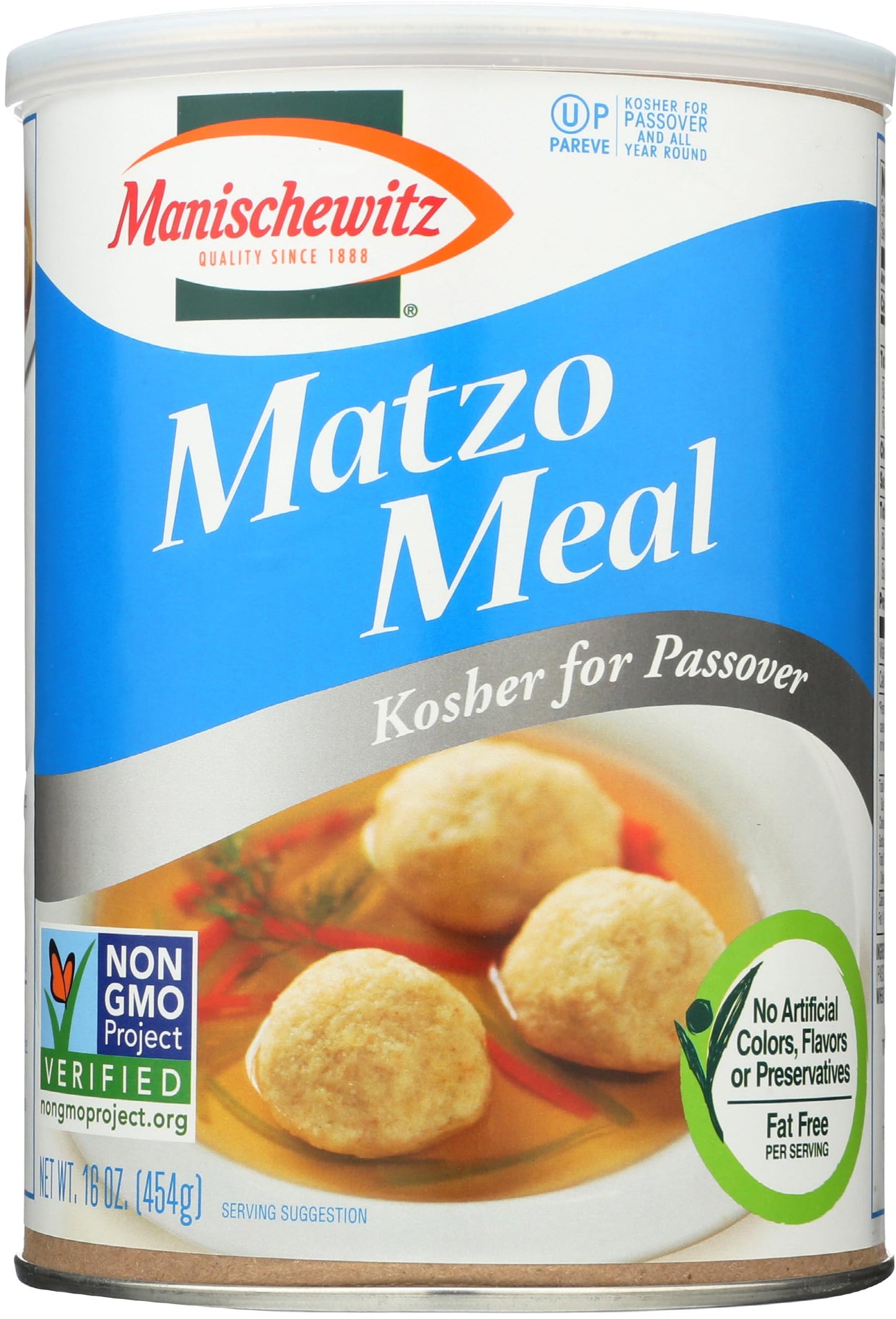 Manischewitz Kosher for Passover Matzo Meal, 16 oz