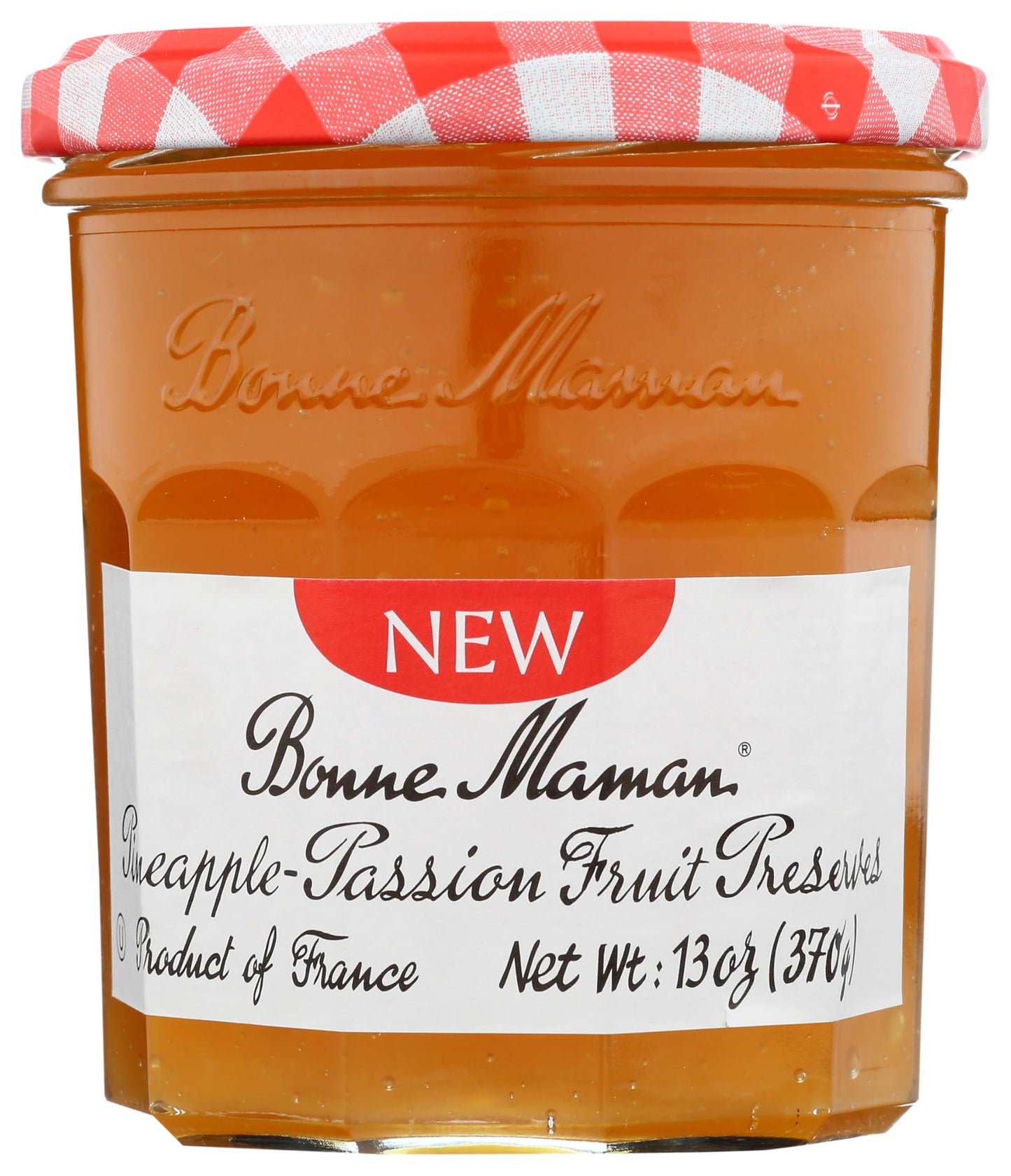 Bonne Maman Pineapple Passion Fruit Preserves 13 Oz