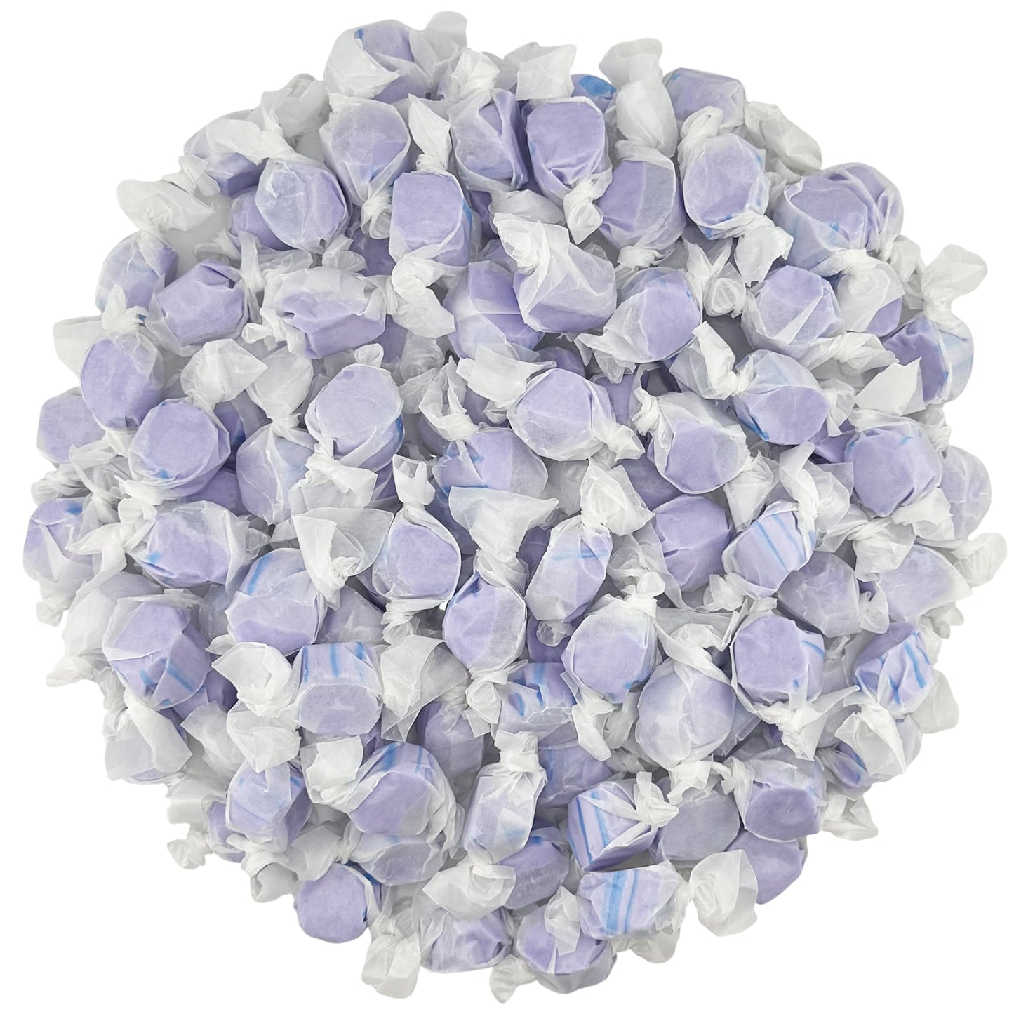 Firstchoicecandy All Flavor Saltwater Taffy (Huckleberry, 1 Pound)
