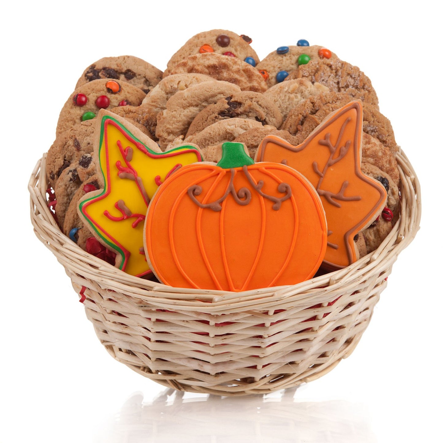 Happy Autumn Cookie Gift Basket- 24 Pc.