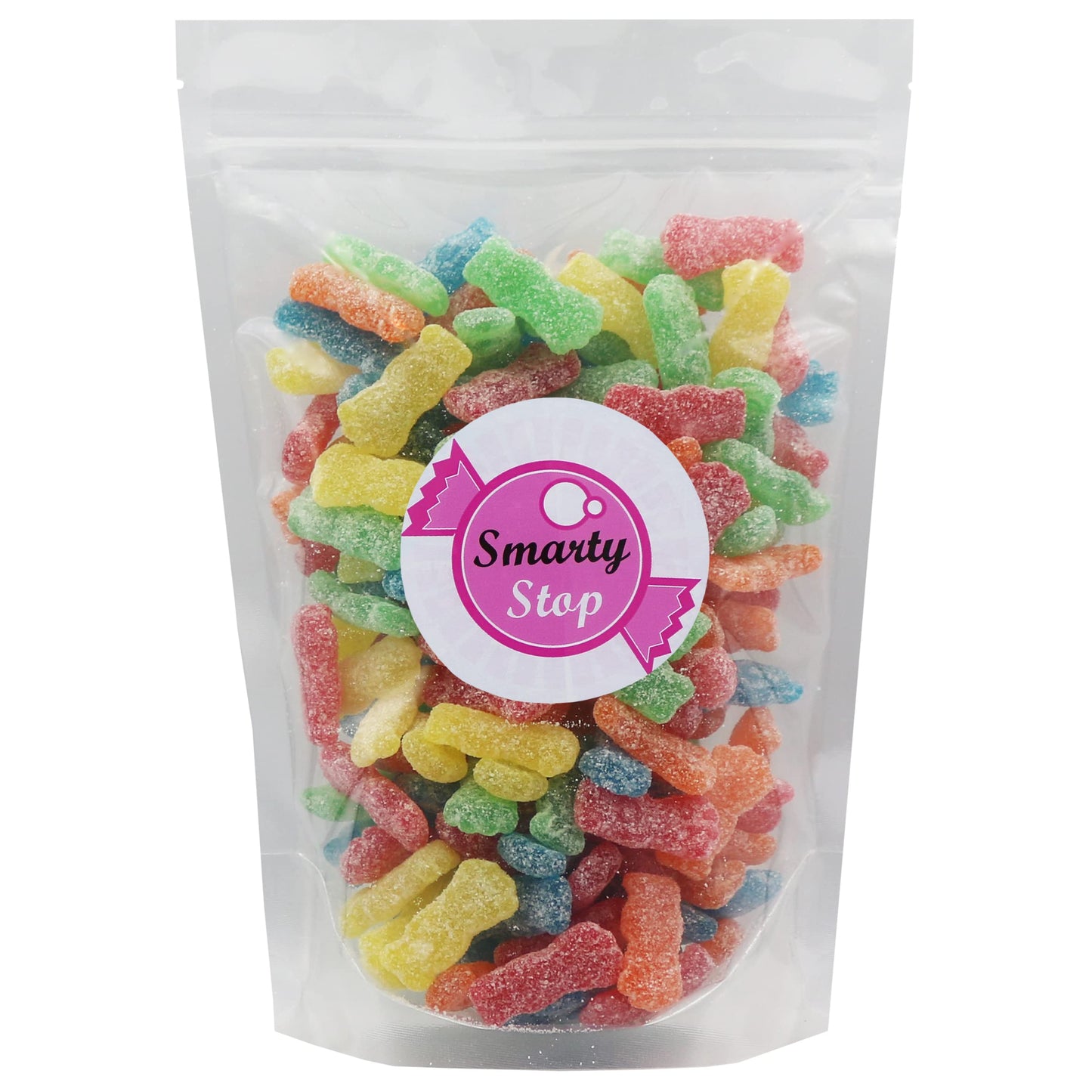 Smarty Stop Sour Gummy Candies - Assorted Sour Patches - 2 Pound Pack