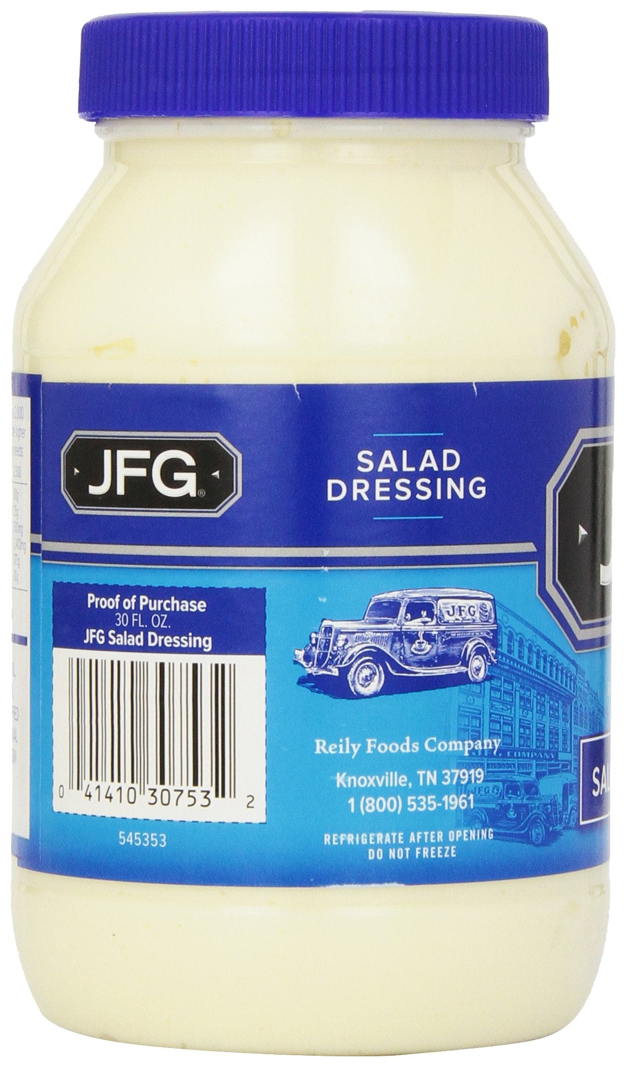 JFG Salad Dressing Southern Classic Recipe with Paprika and Spices 30oz Jar (Pack of 4)