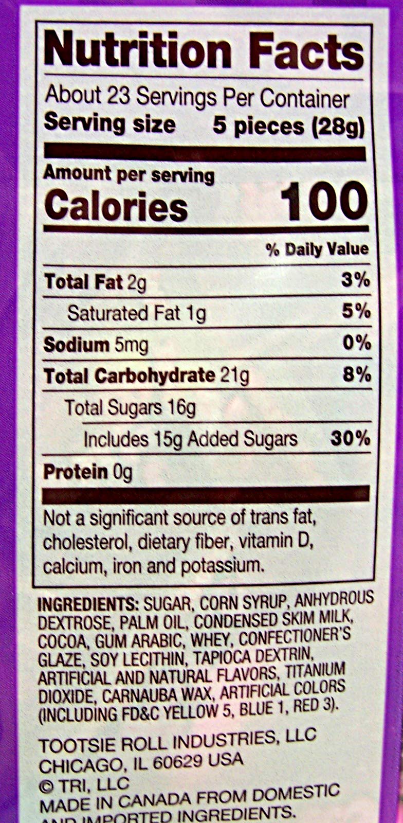Tootsie Roll Coated Egg-Shaped Candies (23 oz. Resealable Bag)