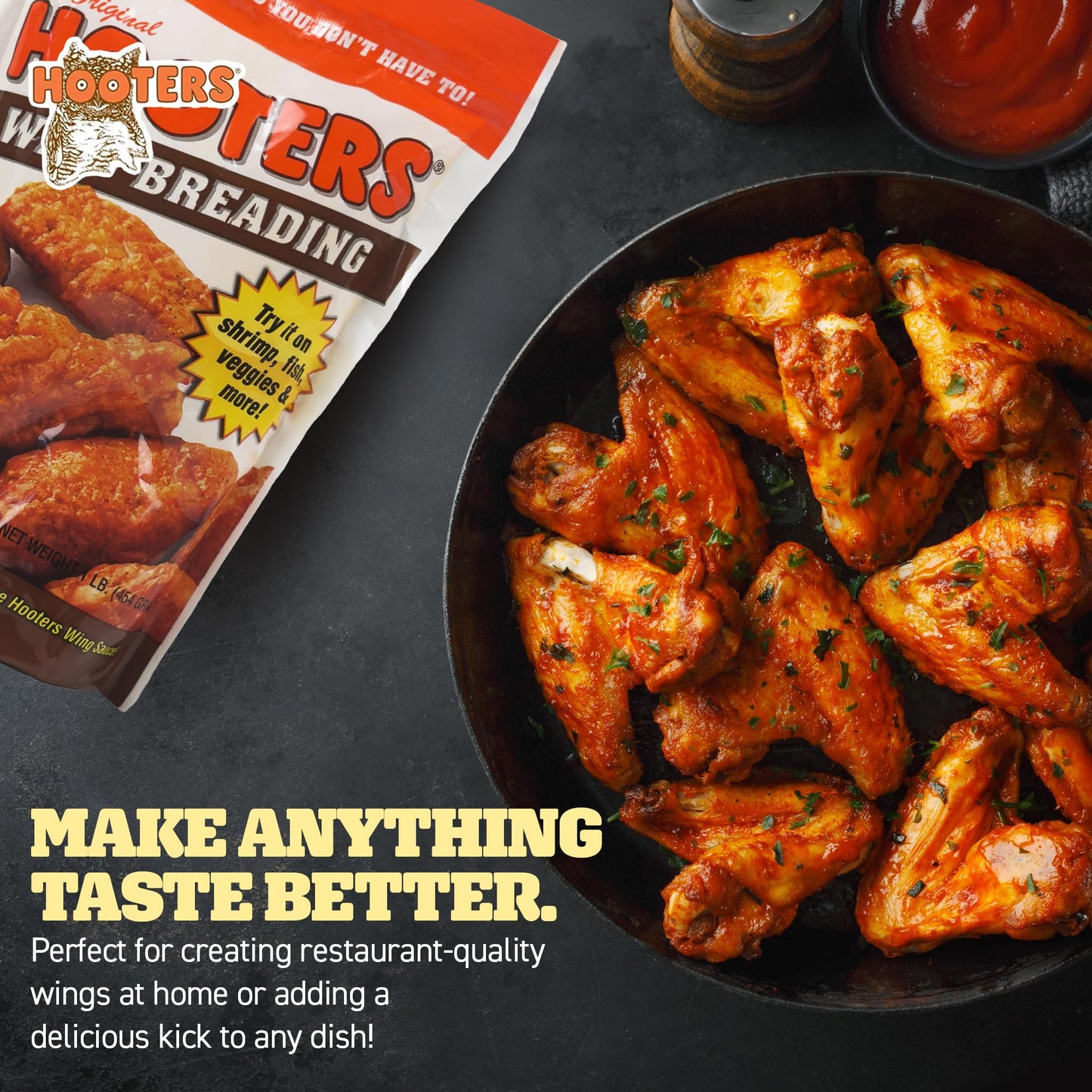 Hooters Breading Wing (Pack Of 2)