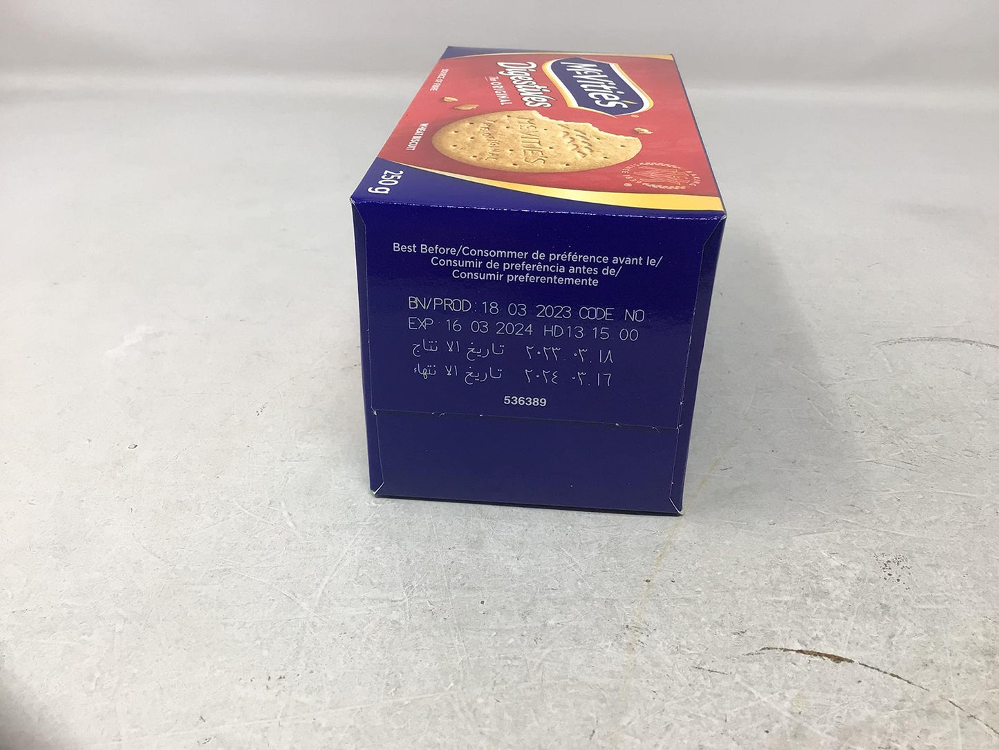 McVities Digestive Wheat biscuits 225g x 4 box (900g total) Imported from UK