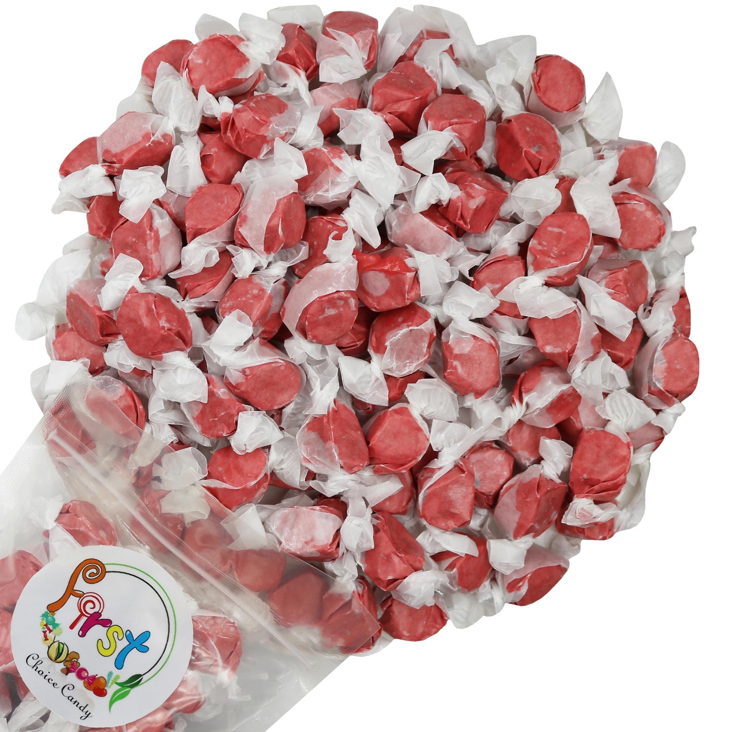 Variety Gourmet Saltwater Taffy (Red Cherry, 5 Pound)