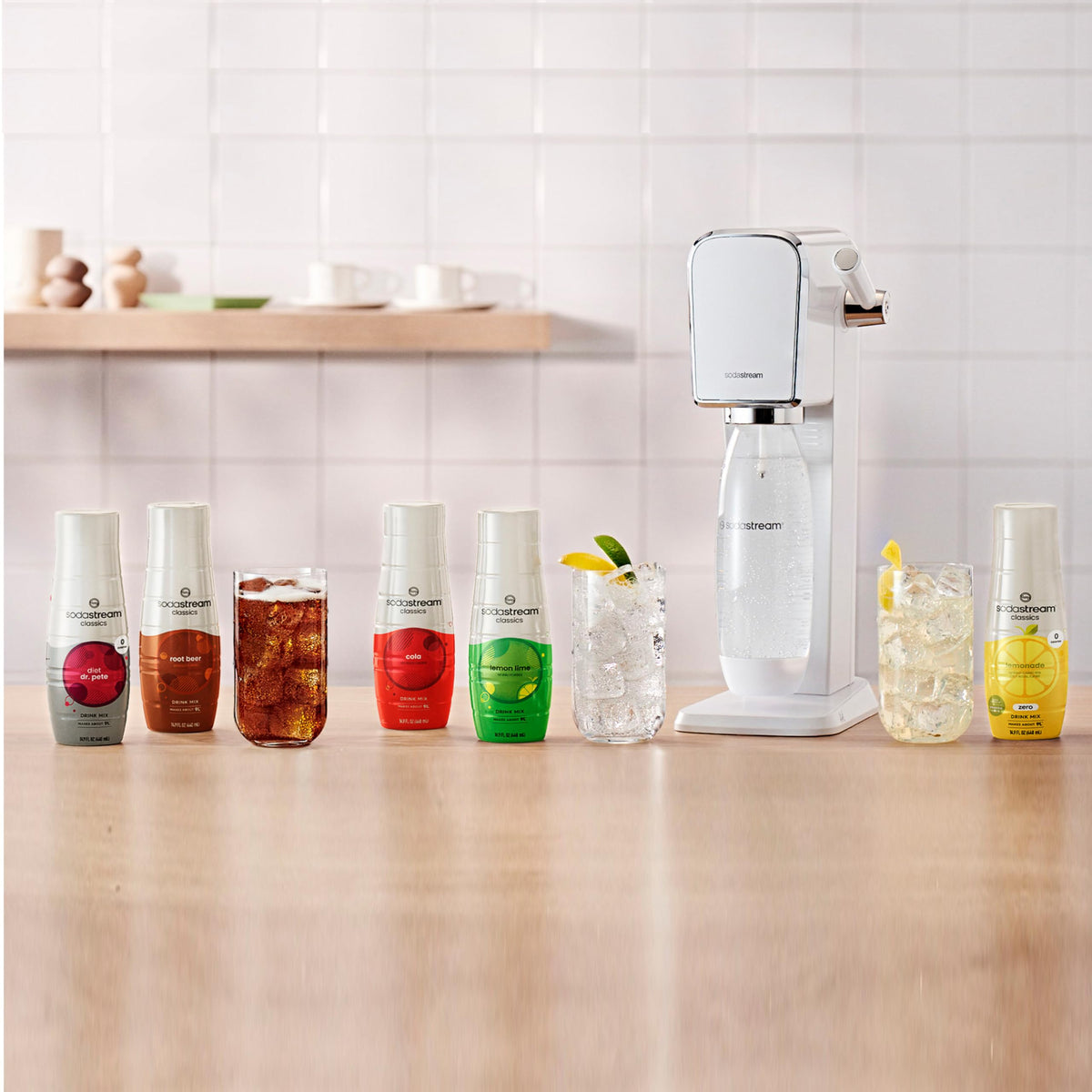SodaStream Diet Root malt-inspired, 4-Pack, 14.9 Fl Oz Each, Rich Brown