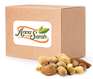 Anna And Sarah, Premium Mixed Nuts In Shell, California Jumbo Chandler Walnuts, Georgia Extra Large Pecans, California Almonds,