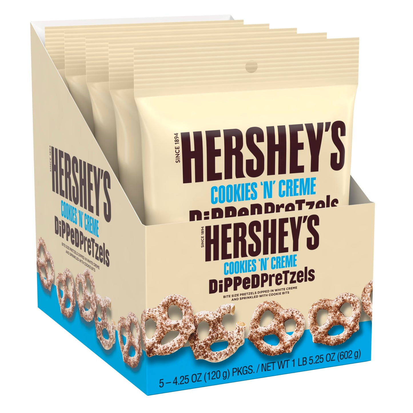 Hersheys Dipped Pretzels Cookies N Crme 120 g