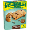 Nature Valley Soft-Baked Muffin Bars, Chocolate Chip, Snack Bars, 5 Bars, 6.2 Oz