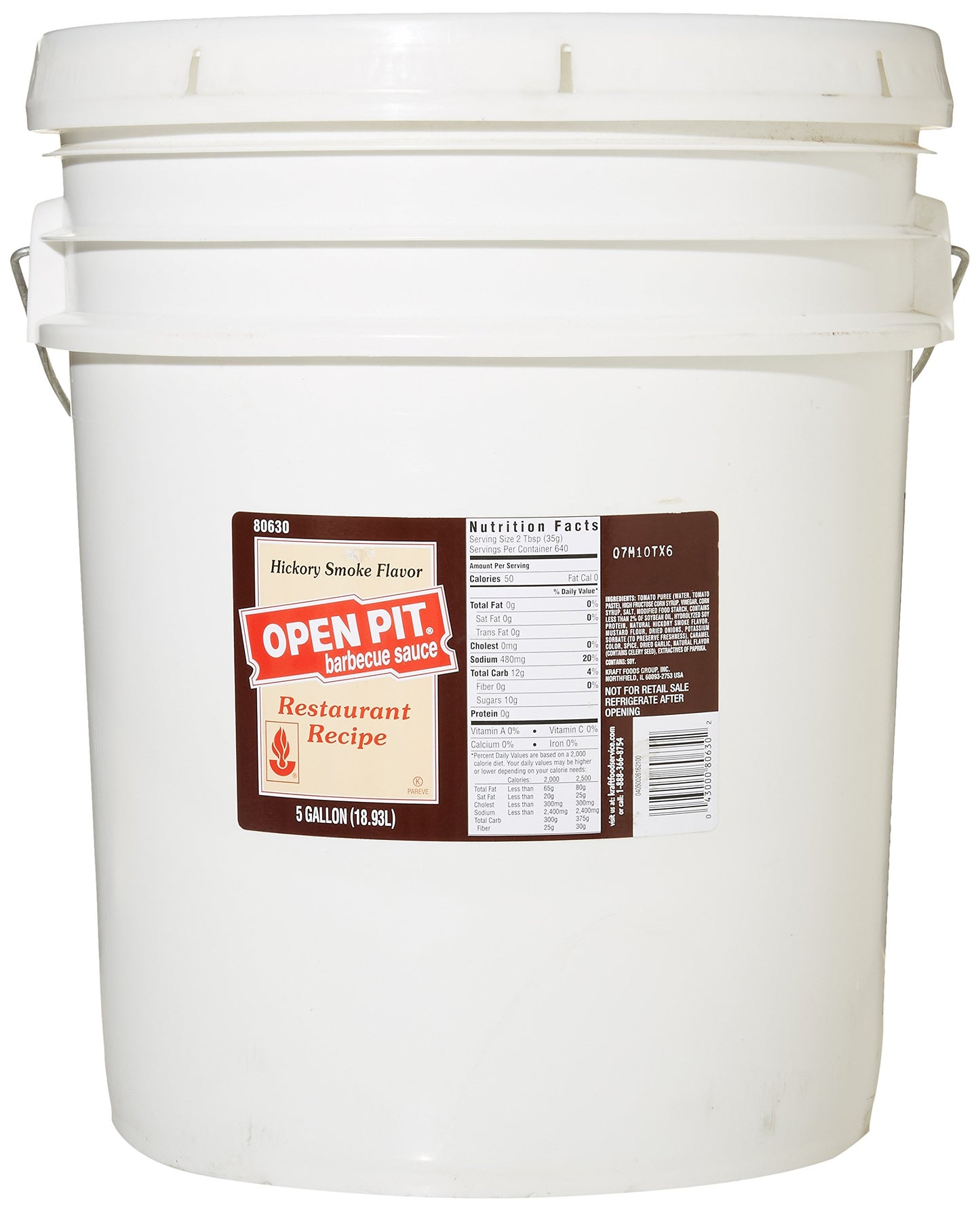 Open Pit Hickory Barbecue Sauce (5 gal Pail)