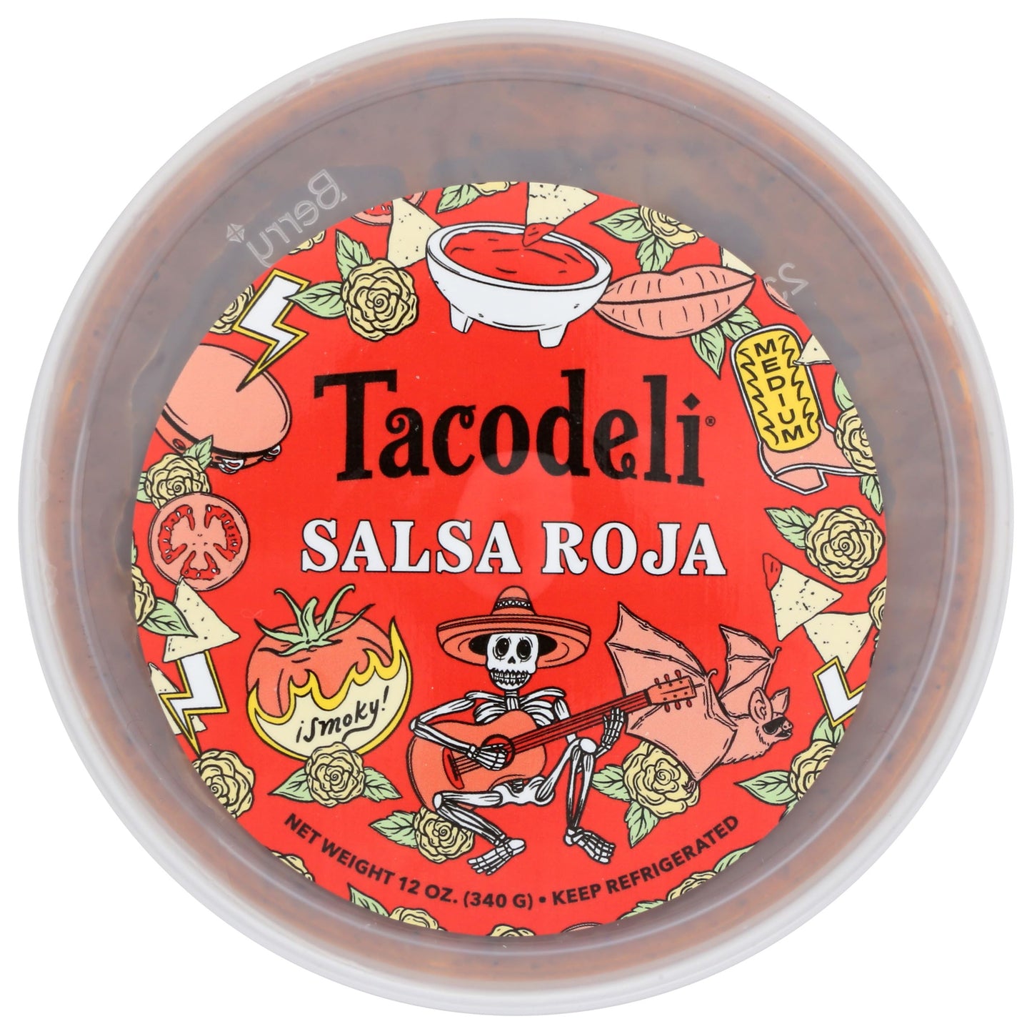 Tacodeli Tacodeli Slsa Rojo Med, 12 Oz