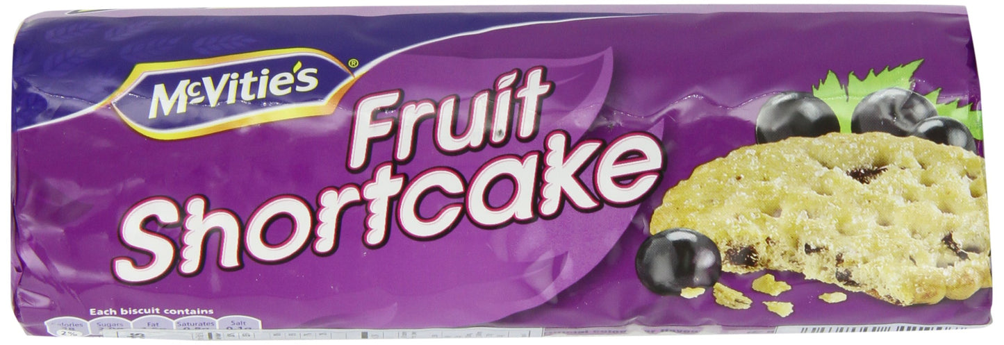 McVities Fruit Shortcake Cookies, 7.06 Ounce